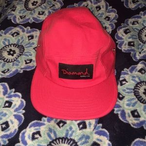Red diamond hat